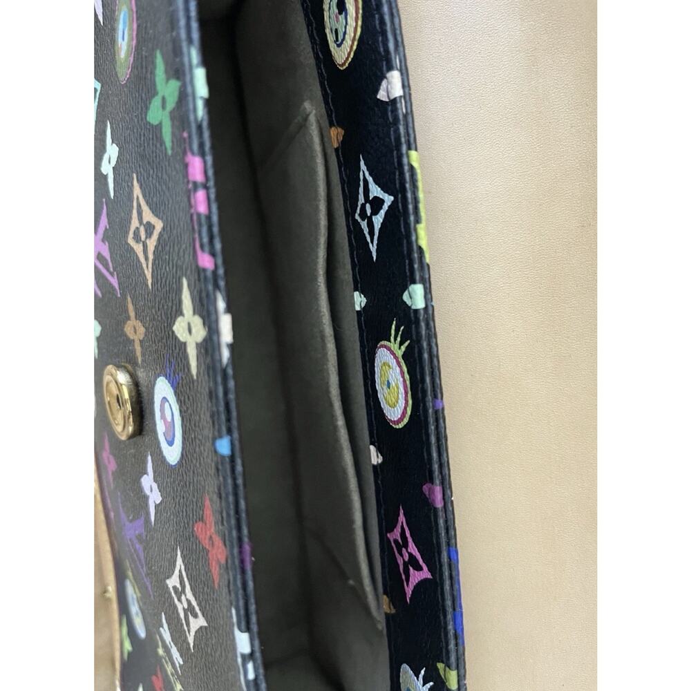 Louis Vuitton Murakami Eye Love You Bow Bag Black Multicolor Monogram RARE NIB - Picture 12 of 15